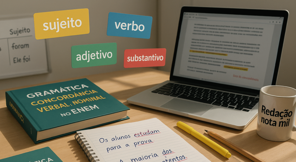 Concordância Verbal e Nominal Evite Erros nas Provas do ENEM