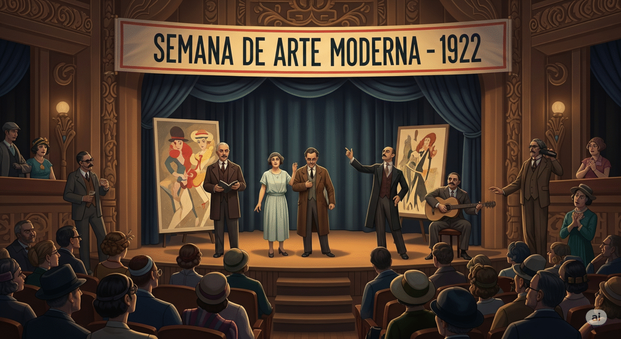 Modernismo Semana de 22 e a Primeira Fase