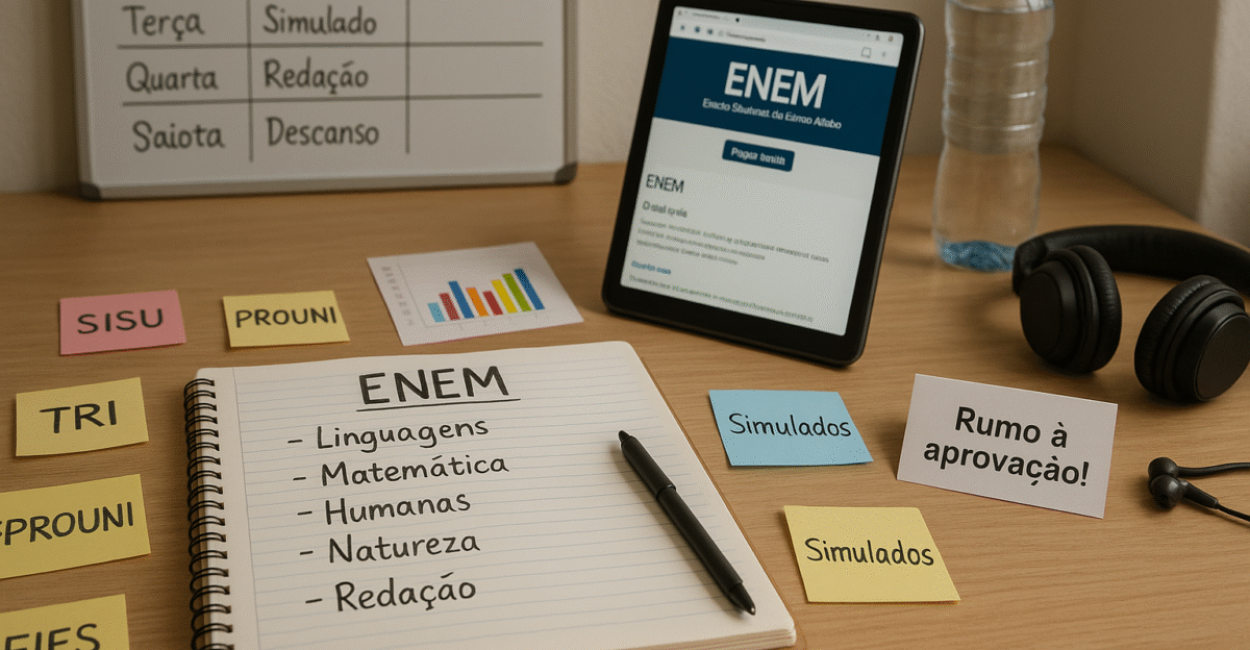 ENEM Guia Completo para Dominar o Exame Nacional do Ensino Médio ENEM Guia Completo para Dominar o Exame Nacional do Ensino Médio