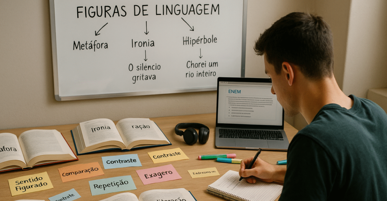 Figuras de Linguagem Classificação, Exemplos e Dicas para o ENEM Figuras de Linguagem Classificação, Exemplos e Dicas para o ENEM