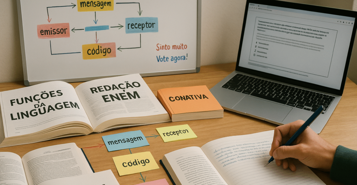 Funções da Linguagem Teoria e Aplicação nas Questões do ENEM Funções da Linguagem Teoria e Aplicação nas Questões do ENEM