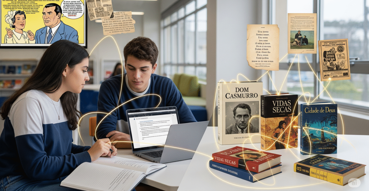 Intertextualidade Como a Literatura se Conecta nas Questões do ENEM Intertextualidade Como a Literatura se Conecta nas Questões do ENEM