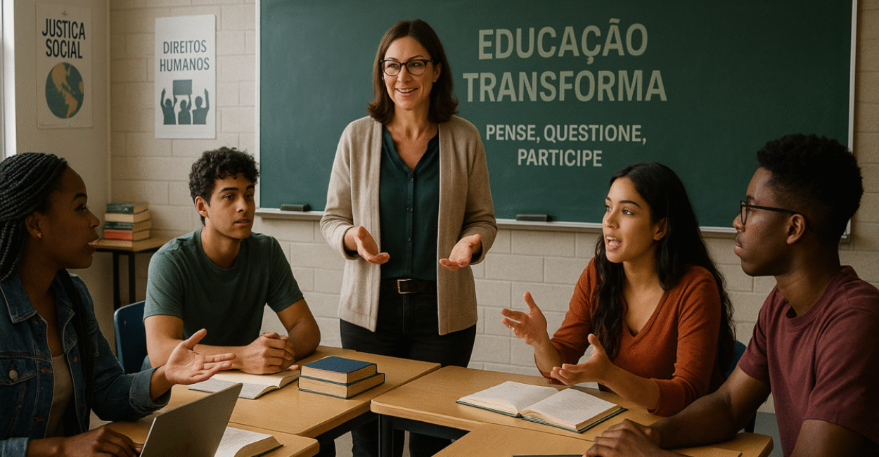 O papel da escola na formação de cidadãos críticos O papel da escola na formação de cidadãos críticos