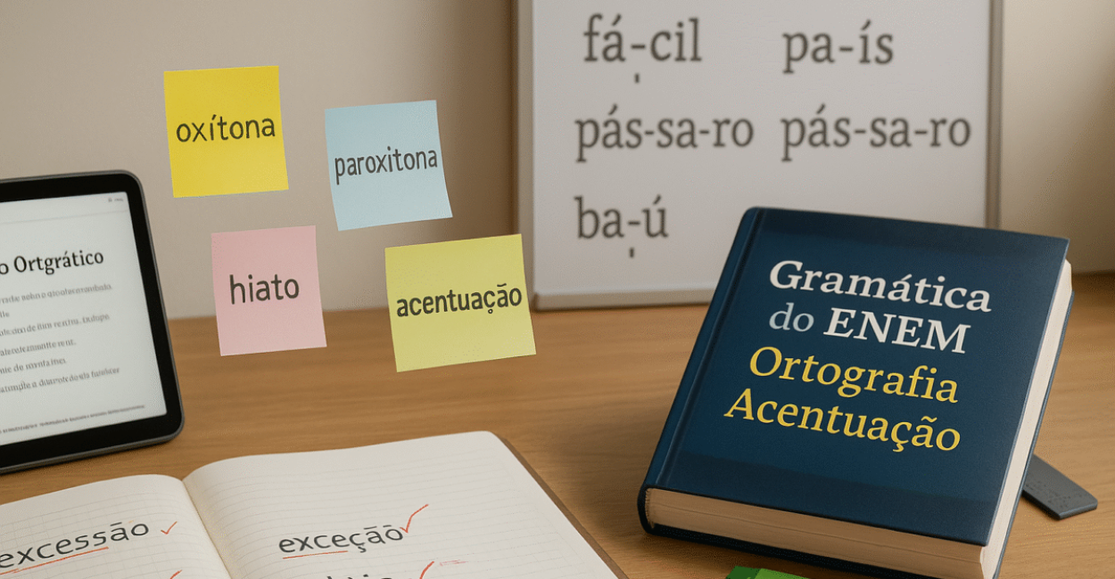 Ortografia e Acentuação O Que Mais Cai no ENEM Ortografia e Acentuação O Que Mais Cai no ENEM