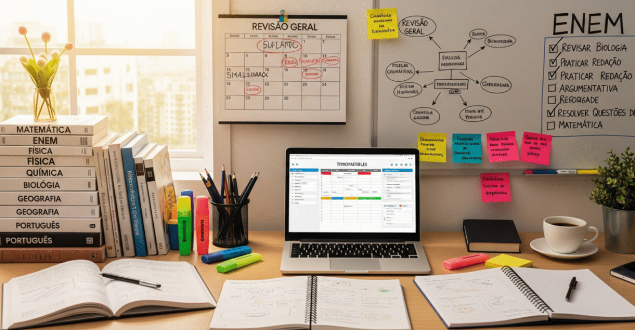 Plano de Estudo ENEM Organize-se e Potencialize Sua Nota Plano de Estudo ENEM Organize-se e Potencialize Sua Nota