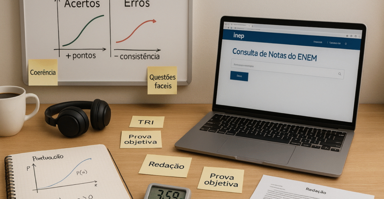 TRI Como é calculada a nota do ENEM TRI Como é calculada a nota do ENEM