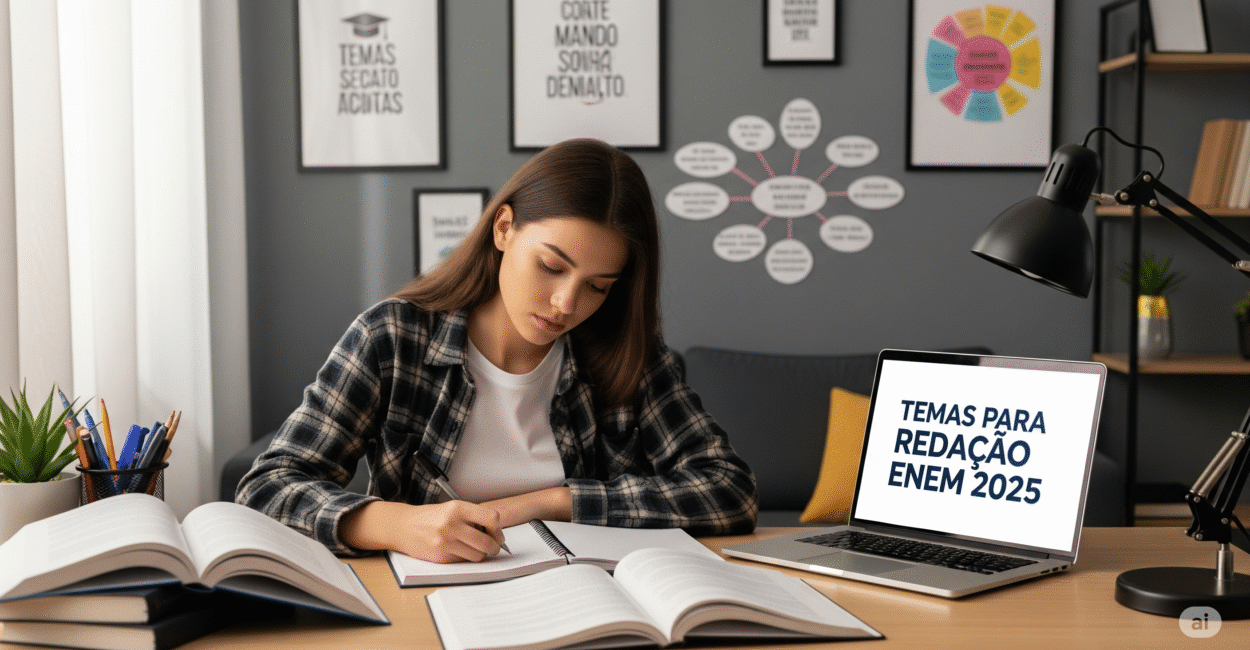 Temas para Redação ENEM 2025 Temas para Redação ENEM 2025