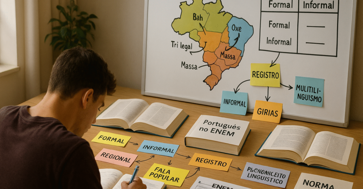 Variedades Linguísticas no ENEM Tipos, Exemplos e Interpretação Variedades Linguísticas no ENEM Tipos, Exemplos e Interpretação